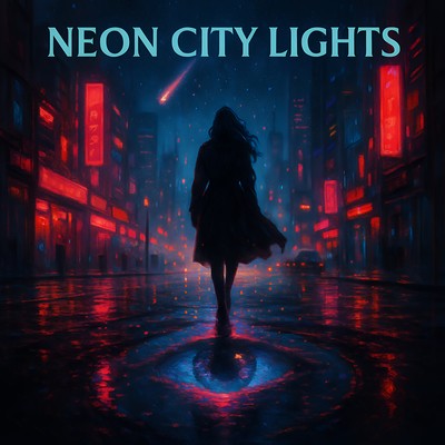 Neon City Lights Front Cover