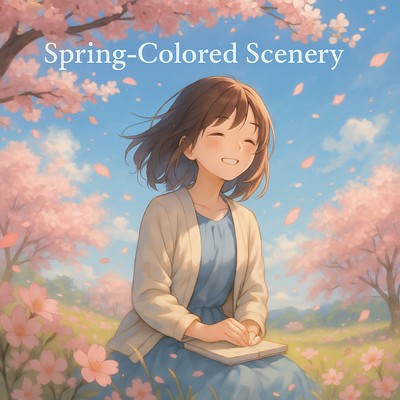 Spring-Colored Scenery Front Cover