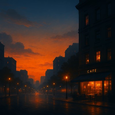 夕暮れと夜のジャズのジャケット写真