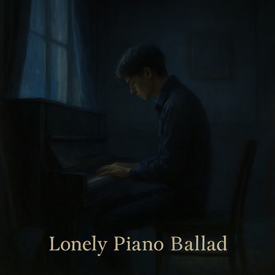 Lonely Piano Ballad Front Cover