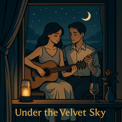 Under the Velvet Sky Front Cover