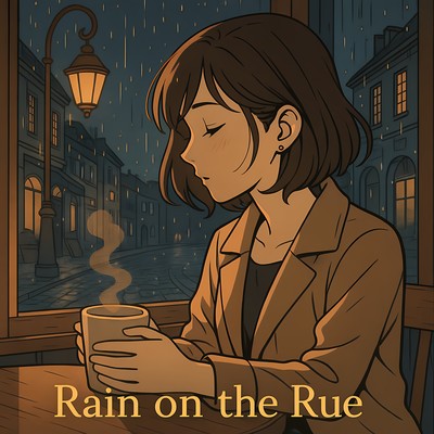 Rain on the Rue Front Cover