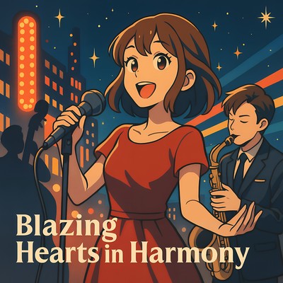 Blazing Hearts in Harmony Front Cover