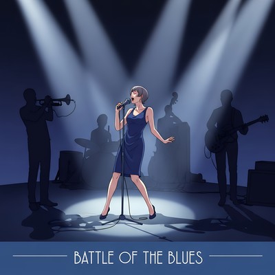 Battle of the Blues Front Cover