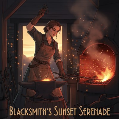 Blacksmith's Sunset Serenade Front Cover