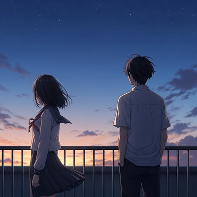 Silent Promise on the Rooftop Front Cover