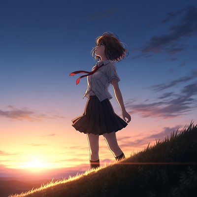 夜明けを追いかけてのジャケット写真