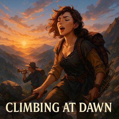 Climbing at Dawn Front Cover