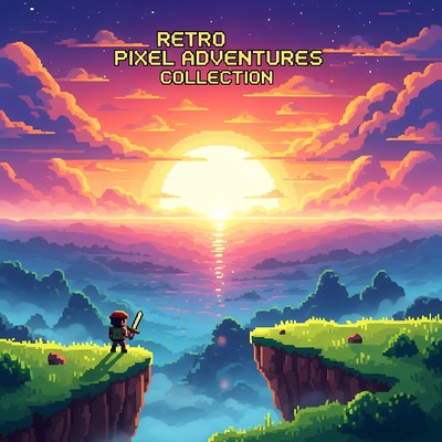 Retro Pixel Adventures Front Cover
