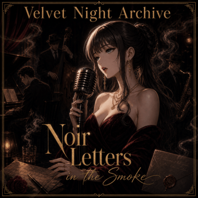 Noir Letters in the Smoke Front Cover
