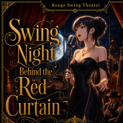 赤い幕のスウィング・ナイトのジャケット写真