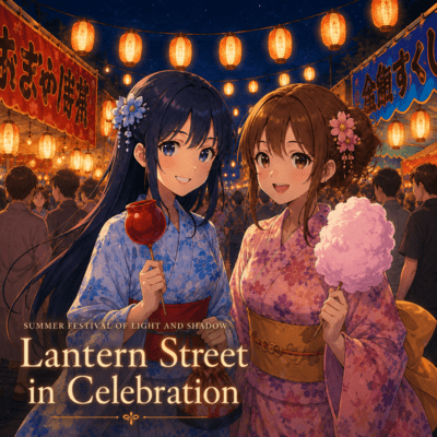 提灯通りのにぎわいのジャケット写真