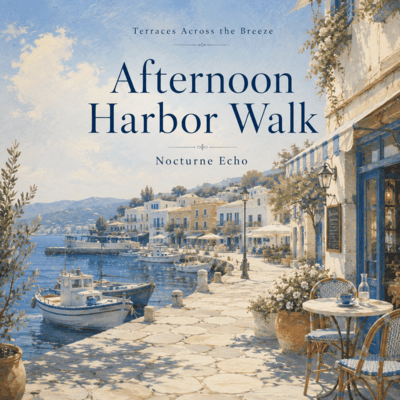 Afternoon Harbor Walk Front Cover