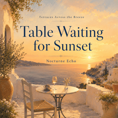 Table Waiting for Sunset Front Cover