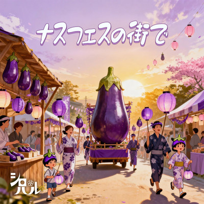 ナスフェスの街でのジャケット写真