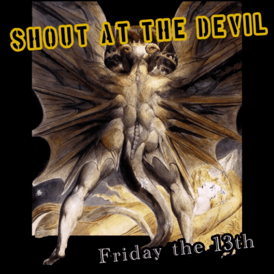 Shout at the devilのジャケット写真