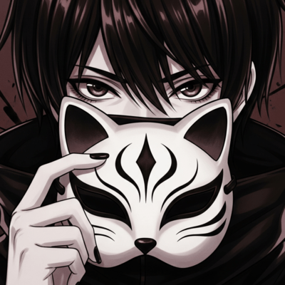 cat mask Front Cover