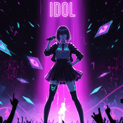 アイドルのジャケット写真