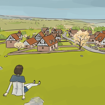 螺旋に灯る (feat. 東北きりたん)のジャケット写真