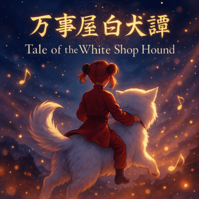 Tale of the White Shop Hound Front Cover
