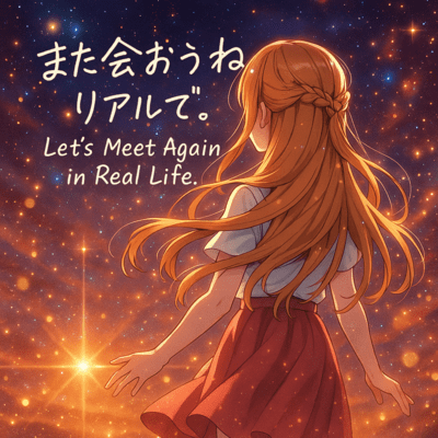 Let's Meet Again in Real Life. Front Cover