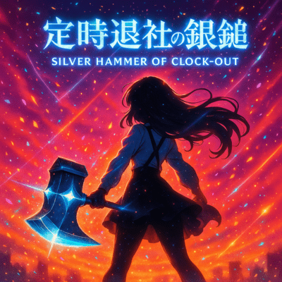 Silver Hammer of Clock-Out Front Cover