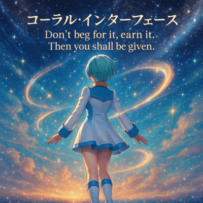 Don't beg for it, earn it. Then you shall be given. Front Cover