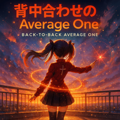Back-to-Back Average One Front Cover