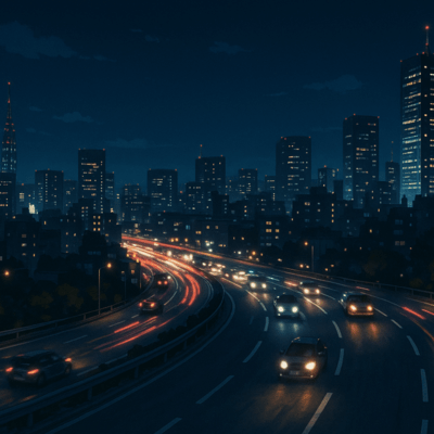 lonely drive Front Cover