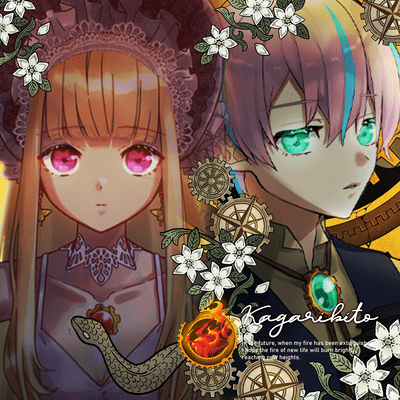 Symphonic Requiem "Kagaribito" Front Cover