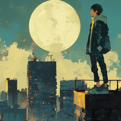 moon shadow Front Cover