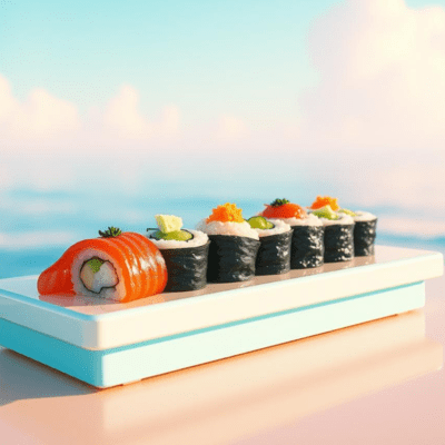 Educational Korean song Part 21 / Sushi Topping Front Cover