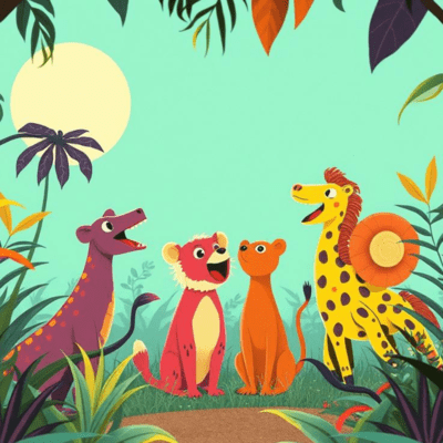 Educational Korean song Part 54 / Animal crying sounds Front Cover