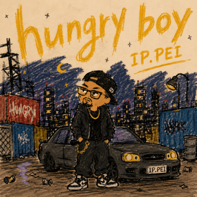 hungry boy Front Cover