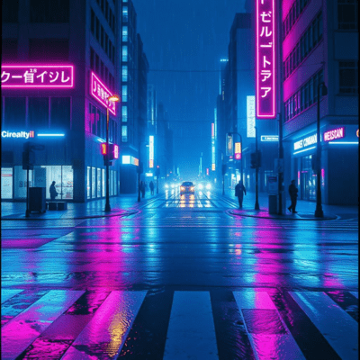 Crossing at Midnightのジャケット写真