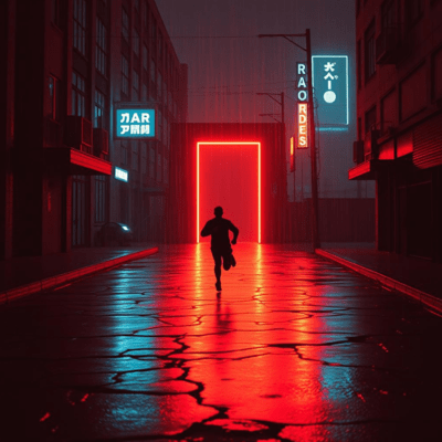 Don't Think You Can End It by Running Away Front Cover