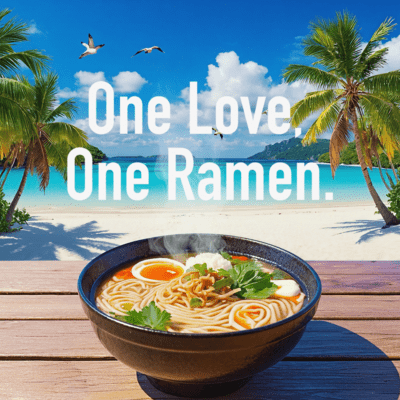 One Love, One Ramen. Front Cover