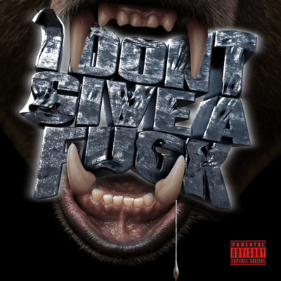 I DON'T GIVE A FUCK Front Cover