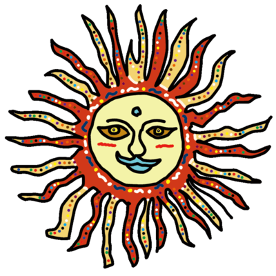 The sun is a god (2025)のジャケット写真