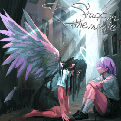 Stuck in the middle Front Cover