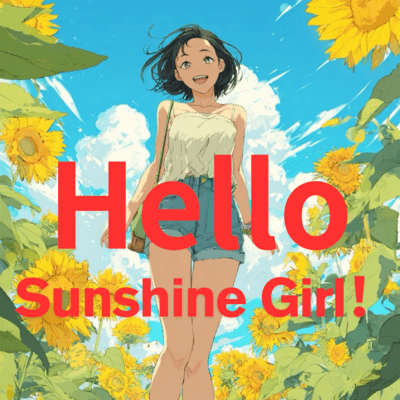 Hello, Sunshine Girl!のジャケット写真