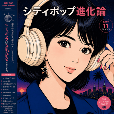 Evolution Theory of City Pop Front Cover