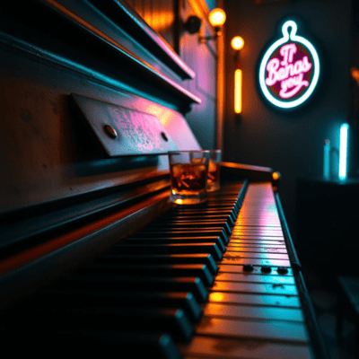 Dust on the Keys Front Cover