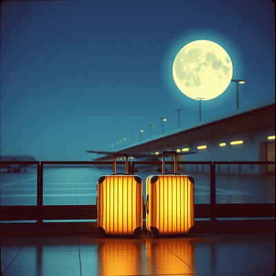 Airport Moon (Acoustic Ver.) Front Cover