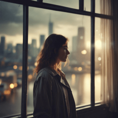 平気なふりでのジャケット写真