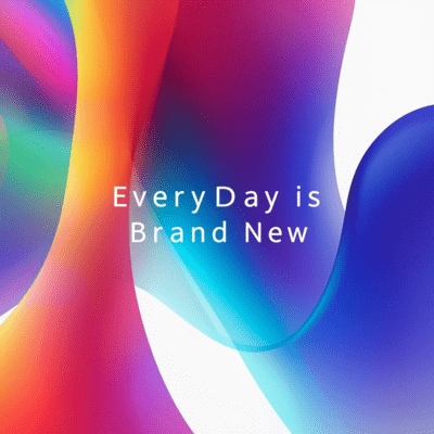 Every Day is Brand New (Self Cover) Front Cover