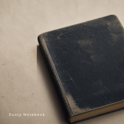 Dusty Notebook Front Cover