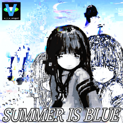 Summer is blue Front Cover