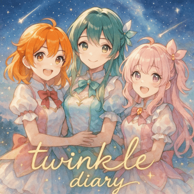 twinkle diary Front Cover