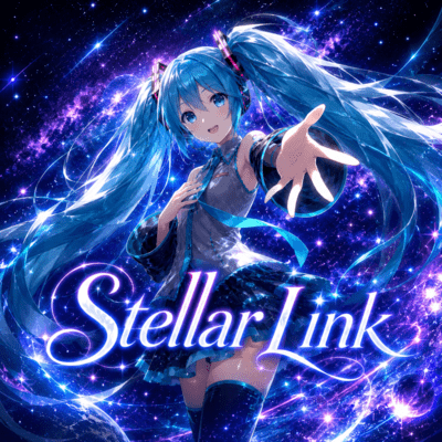 Stellar Link (feat. HATSUNE MIKU) Front Cover